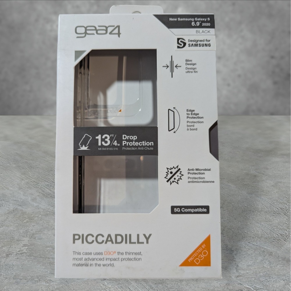 A8 Gear4 Piccadilly Case for Samsung Galaxy S | 6.9" 2020 Clear